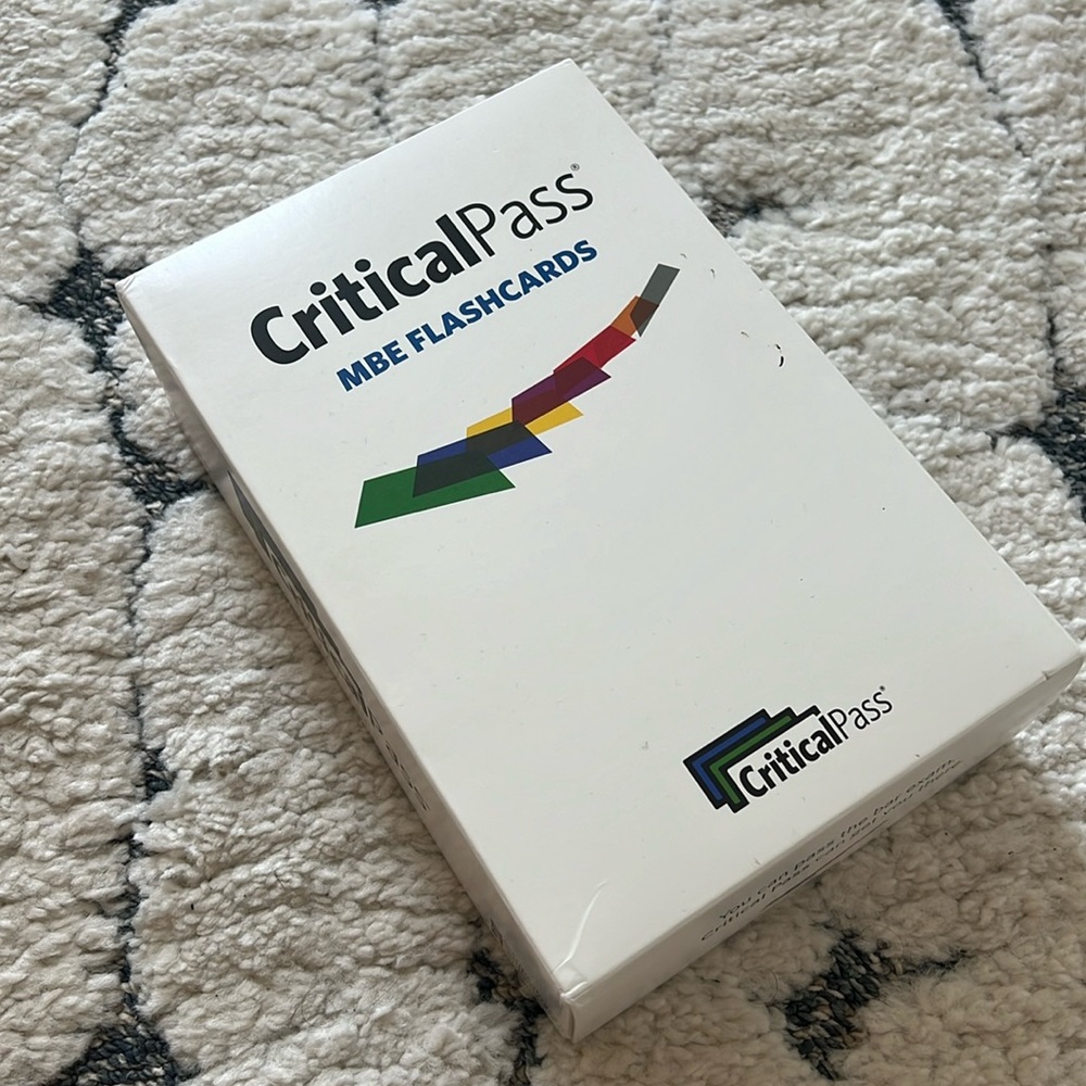 Bar Exam Critical Pass MBE Flashcards